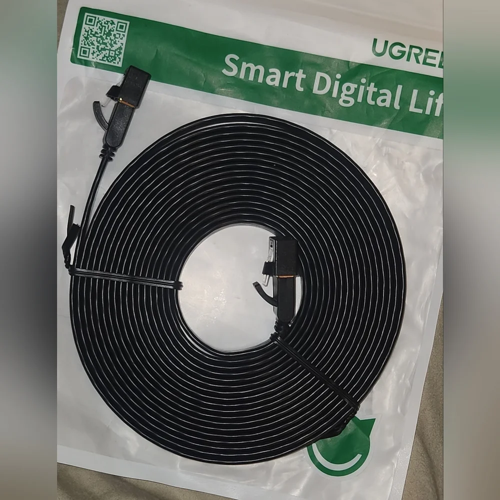 UGREEN Black Ethernet Cable For Gaming